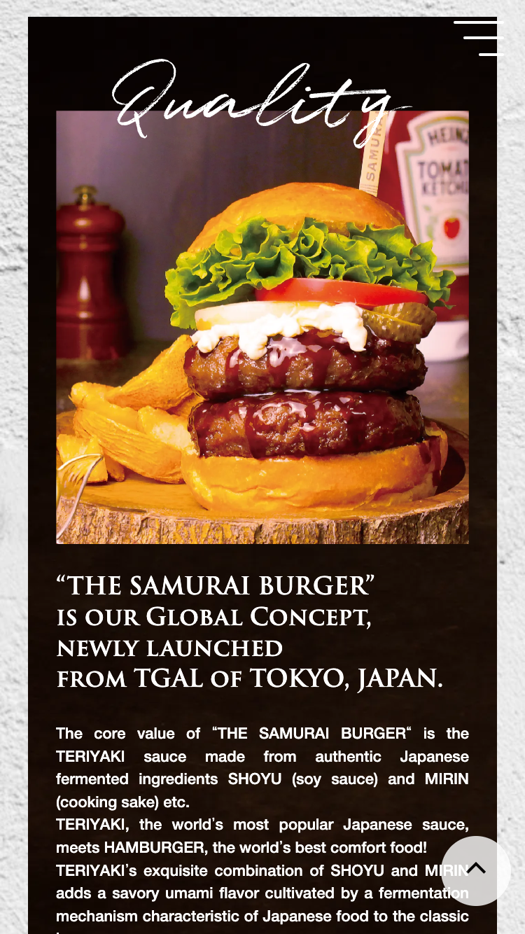 THE SAMURAI BURGER